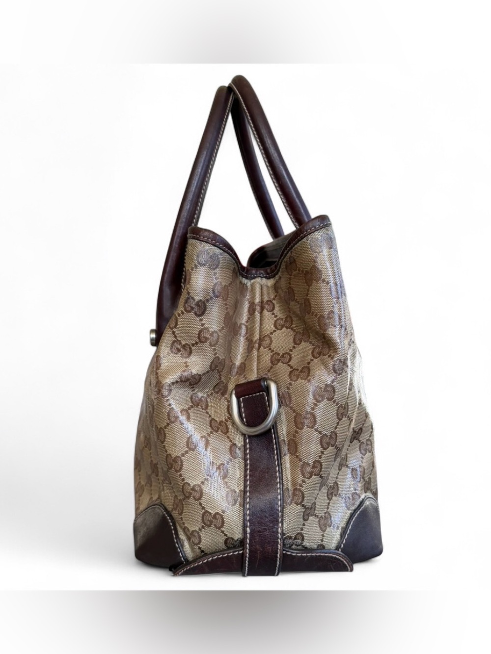 Gucci GG Crystal Coated Hysteria Crest Monogram Tote Bag. Comes with COA - Picture 9 of 17